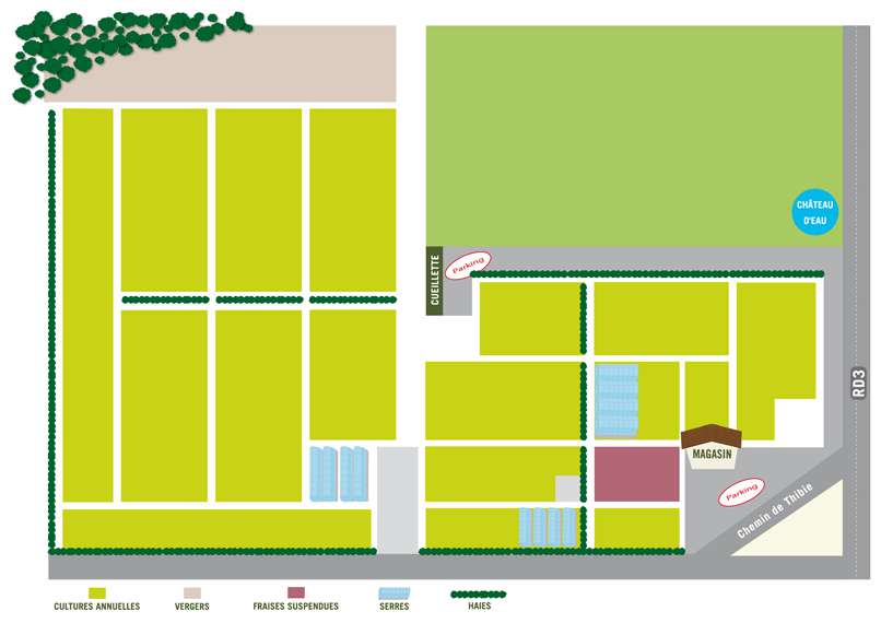 Plan Cueillette d'Aulnay sur Marne